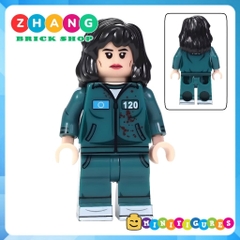 Đồ chơi lắp ráp Trò chơi con mực Squid game Seong Gi Hun Lee Myung gi Minifigures KDL842 Zhang Brick Shop