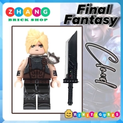 Đồ chơi lắp ráp Cloud trong Final Fantasy VII Minifigures DT8903 DT008 Zhang Brick Shop