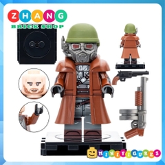 Đồ chơi lắp ráp chiến binh hậu tận thế Fallout thế chiến Minifigures MY711 714 Zhang Brick Shop