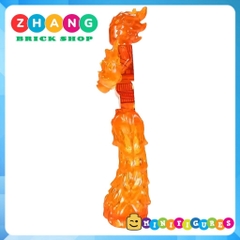 Đồ chơi lắp ráp Human Torch siêu anh hùng người lửa trong Fantastic 4 Minifigures G0151 G0384 Zhang Brick Shop