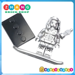 Đồ chơi lắp ráp Silver Surfer trong siêu anh hùng Fantastic four Minifigures TV6214 TV1117 Zhang Brick Shop