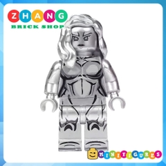 Đồ chơi lắp ráp Silver Surfer trong siêu anh hùng Fantastic four Minifigures TV6214 TV1117 Zhang Brick Shop
