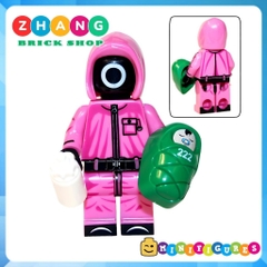 Đồ chơi lắp ráp Trò chơi con mực Squid Game Minifigures RT8007 Zhang Brick Shop