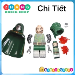 Đồ chơi lắp ráp Doctor Doom siêu anh hùng Marvel Fantastic four Minifigures TV6214 TV1114 TV1115 Zhang Brick Shop