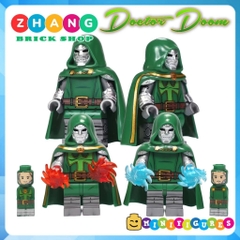 Đồ chơi lắp ráp Doctor Doom siêu anh hùng Marvel Fantastic four Minifigures TV6214 TV1114 TV1115 Zhang Brick Shop