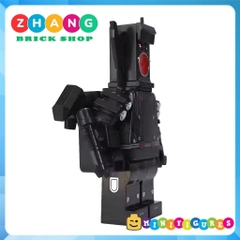 Đồ chơi lắp ráp Large Speakerman trong Skibidi Toilet Minifigures KDL846 K2299 Zhang Brick Shop