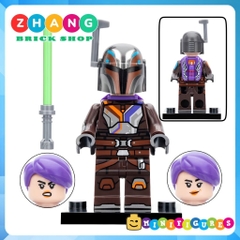 Đồ chơi lắp ráp Star Wars Arf Leia Huyang Sabine Wren Luke Skywalker Marrok Ahsoka Tano Rebel Minifigures KDL843