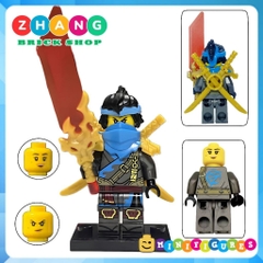 Đồ chơi lắp giáp ninjago Dragons Rising 4 Kai Cole Lloyd Nya Zane Wu Sora Arin Minifigures Zhang Brick Shop