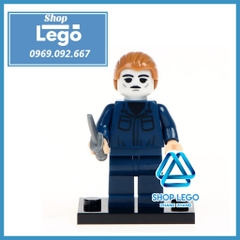 Xếp hình Jason - Ghostface - Jason - Freddy - Michael Myers - Zombie girl - Jigsaw Lego Minifigures WM6003