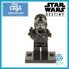 Xếp hình Star Wars Rey - Poe Dameron - Tasu Leech - Chewbacca - Han Solo - Finn Lego Minifigures Xinh X0104