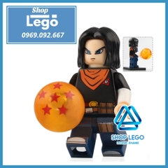 Xếp hình Dragon Ball Android 17 - Krillin
- Tien Shinhan
- Chiaotzu
- Goku - Vegeta Lego Minifigures Koruit KT1007