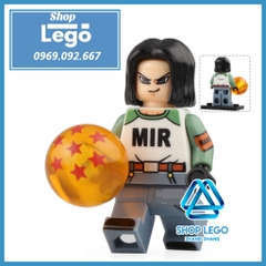 Xếp hình Dragon Ball Goku - Android 17 - Tien Shinhan - Krillin - Bardock Lego Minifigures Koruit KT1009