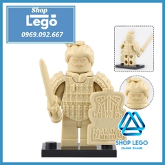 Xếp hình Đội quân đất nung Tần Thủy Hoàng Terra Cotta Warrior Lego Minifigures Koruit KT1089