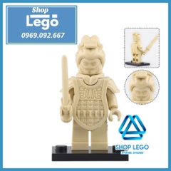 Xếp hình Đội quân đất nung Tần Thủy Hoàng Terra Cotta Warrior Lego Minifigures Koruit KT1089