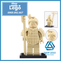 Xếp hình Đội quân đất nung Tần Thủy Hoàng Terra Cotta Warrior Lego Minifigures Koruit KT1089
