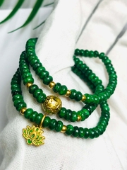 Ngọc Jade Mix Vàng 24K