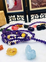 Thạch Anh Tím Giác Cạnh