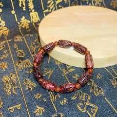 Vòng tay lu thống thạch anh tóc đỏ