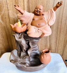 Tượng Phật Di Lặc Đốt Trầm
