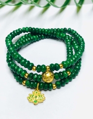 Ngọc Jade Mix Vàng 24K