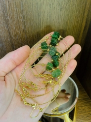 Lắc tay mix Sen Ngọc bích