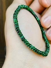 Vòng Phỉ Thuý xanh két 4li (vòng đơn)