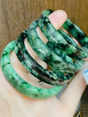 Ngọc nguyên khối cẩm thạch hoa bay Hàng B kiểm định PNJ