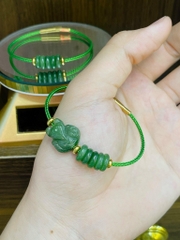 Hồ ly mix ngũ điếu Ngọc bích xuyên cap