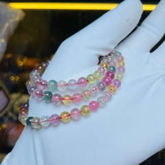 Vòng đá Tourmaline 6li trong đẹp