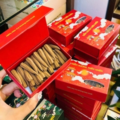 Nhang Nụ Trầm Hương Cao Cấp Đậm Tinh Dầu – 100% Tự Nhiên, Không Hóa Chất, Ít Khói