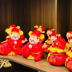 Tượng Thần Tài Decor & Heo Đất Tiết Kiệm – Chiêu Tài Tiến Bảo, Khởi Đầu Đắc Lợi