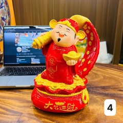 Tượng Thần Tài Decor & Heo Đất Tiết Kiệm – Chiêu Tài Tiến Bảo, Khởi Đầu Đắc Lợi