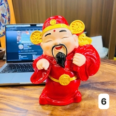 Tượng Thần Tài Decor & Heo Đất Tiết Kiệm – Chiêu Tài Tiến Bảo, Khởi Đầu Đắc Lợi