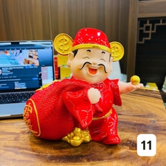 Tượng Thần Tài Decor & Heo Đất Tiết Kiệm – Chiêu Tài Tiến Bảo, Khởi Đầu Đắc Lợi