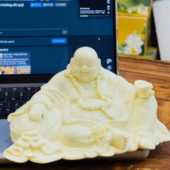 Tượng Phật Di Lặc Thả Tâm – Chất Liệu Bột Đá Ngọc Cao Cấp