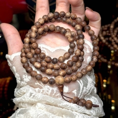 Chuỗi Trầm Vườn Sớ Ngang 7li – Vẻ Đẹp Mộc Mạc & Tĩnh Tại