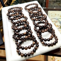 Chuỗi Trầm Sánh Tròn 10li – Tinh Hoa Trầm Việt & Năng Lượng Bình An