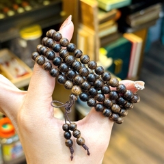 Chuỗi Trầm Sánh Sớ Ngang 7li (108 hạt) – Tinh Hoa Đất Trời & Tâm Linh Hội Tụ