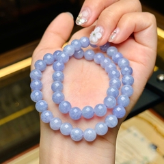 Chuỗi Cổ Phỉ Thúy Tử La Lan 8mm – Sắc Tím Quý Phái & Vận May Trường Tồn