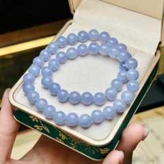 Chuỗi Cổ Phỉ Thúy Tử La Lan 8mm – Sắc Tím Quý Phái & Vận May Trường Tồn