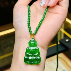 Chuỗi Cổ Phỉ Thúy Lục Đế Type A – Tuyệt Tác Ngọc Myanmar Sang Trọng