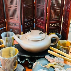 Bộ Ấm Tử Sa Tây Thi – Tinh Hoa Trà Đạo & Nghệ Thuật Gốm Sứ