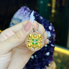 Mặt Dây Chuyền Kim Cang Xoay Bạc 925 – Pháp Khí Bình An & Trí Tuệ