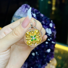 Mặt Dây Chuyền Kim Cang Xoay Bạc 925 – Pháp Khí Bình An & Trí Tuệ