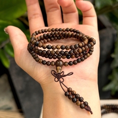 Chuỗi Trầm Dó dây 108 Hạt (4li) – Tinh Hoa Đất Trời & An Nhiên Tâm Hồn