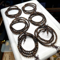 Chuỗi Trầm Dó dây 108 Hạt (5 li) – Tinh Hoa Đất Trời, Tâm An Tự Tại