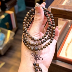 Chuỗi Trầm Dó dây 108 Hạt (5 li) – Tinh Hoa Đất Trời, Tâm An Tự Tại