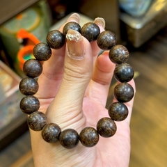 Chuỗi Trầm Dó Bầu Tự Nhiên 12li – Hương Thơm Cổ Điển & Tâm Linh Hội Tụ