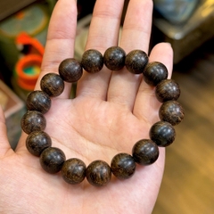 Chuỗi Trầm Dó Bầu Tự Nhiên 12li – Hương Thơm Cổ Điển & Tâm Linh Hội Tụ