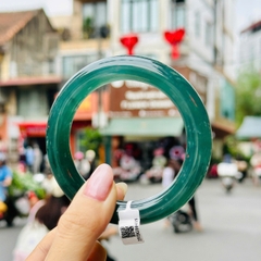 Vòng Ngọc Phỉ Thúy Lam Băng Type A – Vẻ Đẹp Thanh Khiết & Sang Trọng